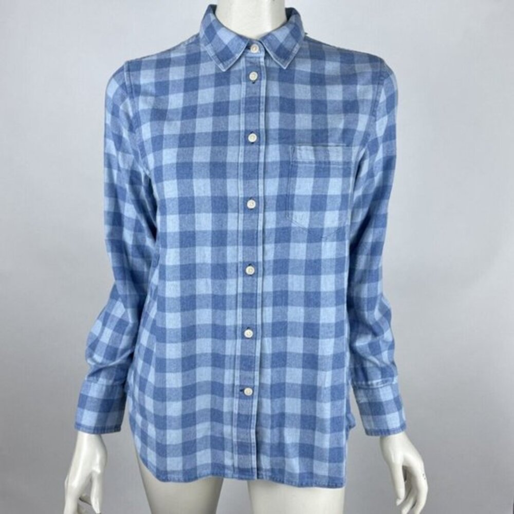 J Crew Classic-fit Shirt Women 4 NWT $110 Long Sleeve Button-up Pocket Cotton